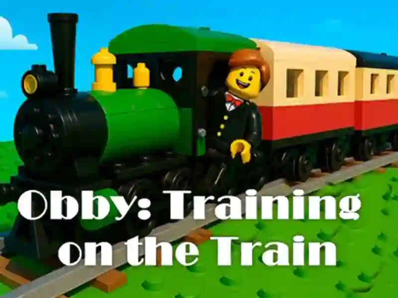 Jeu Obby : entraînement dans le train en ligne Jeu Obby : entraînement dans le train en ligne
