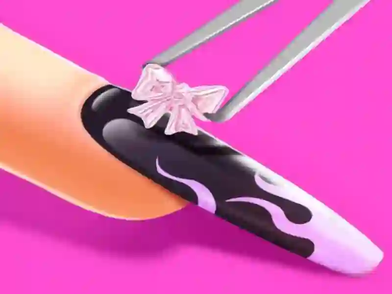 Jeu Nail acrylique 3D: jeu d'art nail en ligne