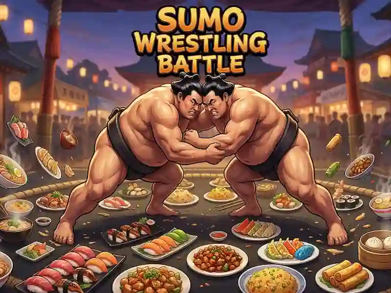 Jeu Bataille de lutte sumo en ligne