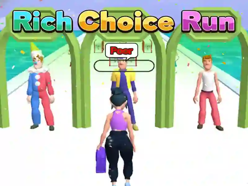 Jeu Course de choix riches en ligne