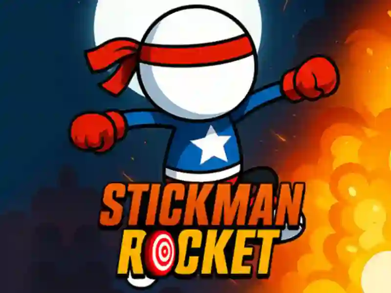 Jeu Fusée Stickman en ligne