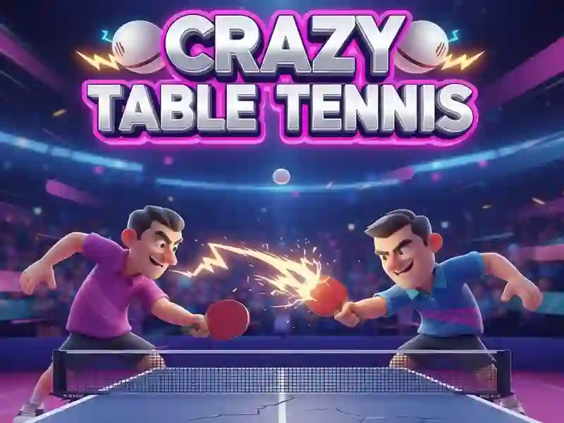 Jeu Tennis de table fou en ligne