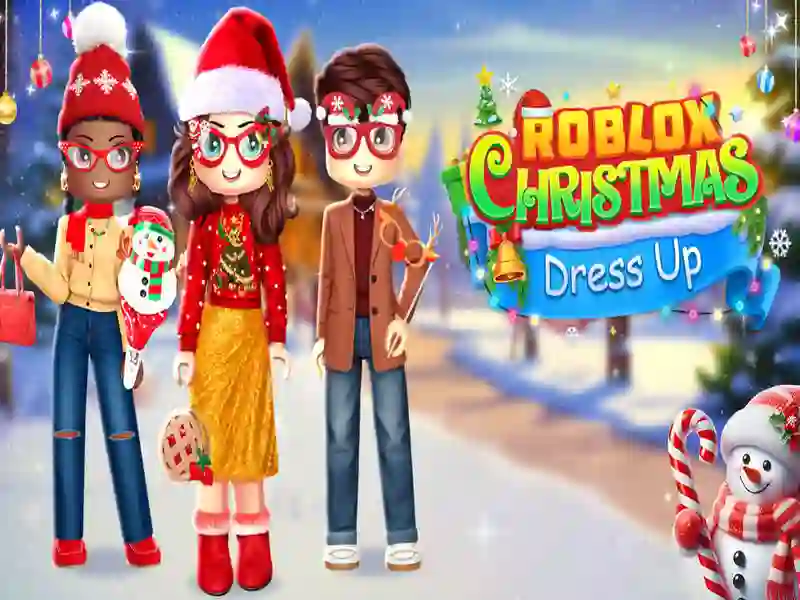 Jeu Roblox Christmas Dressup en ligne
