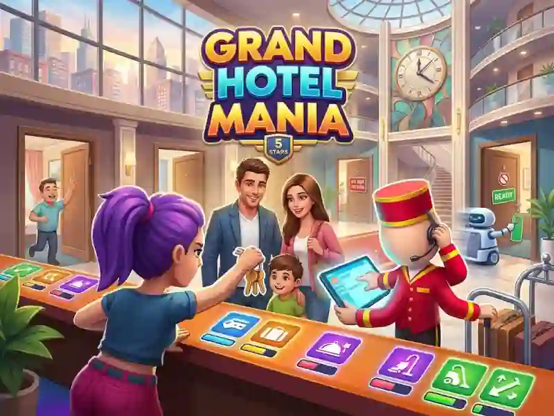 Jeu Grand Hôtel Mania en ligne