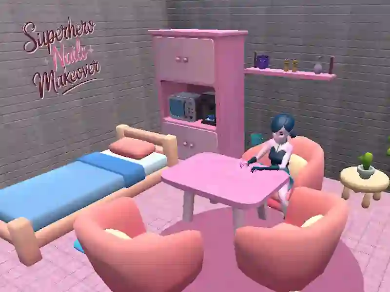 Jeu Relooking des ongles de super-héros en ligne