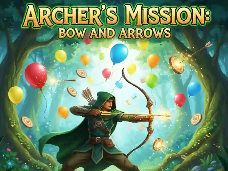 Jeu Mission de l'archer : arc et flèches en ligne