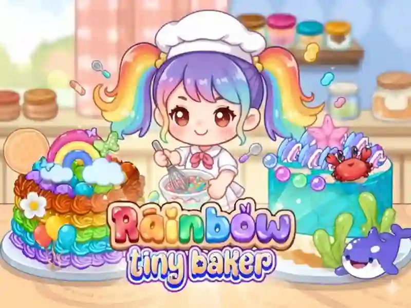 Jeu Rainbow Tiny Baker en ligne