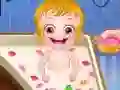 Jeu Bébé Hazel: Bain Royal en ligne