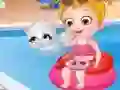 Jeu Bébé Hazel: Amusement d'été en ligne