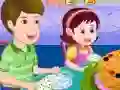Jeu Préparation du gâteau aux pommes en ligne Jeu Préparation du gâteau aux pommes en ligne