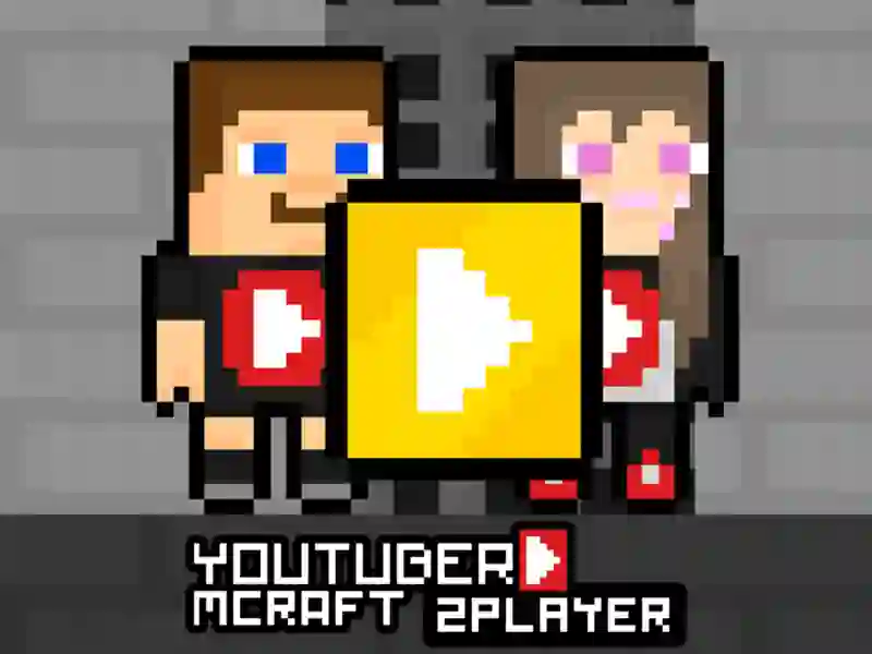 Jeu YouTuber Minecraft 2 joueur en ligne