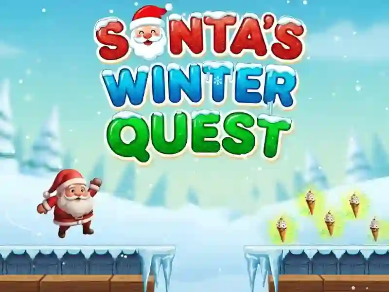Jeu La quête hivernale du Père Noël en ligne