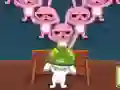 Jeu Défense contre les zombies lapins en ligne Jeu Défense contre les zombies lapins en ligne