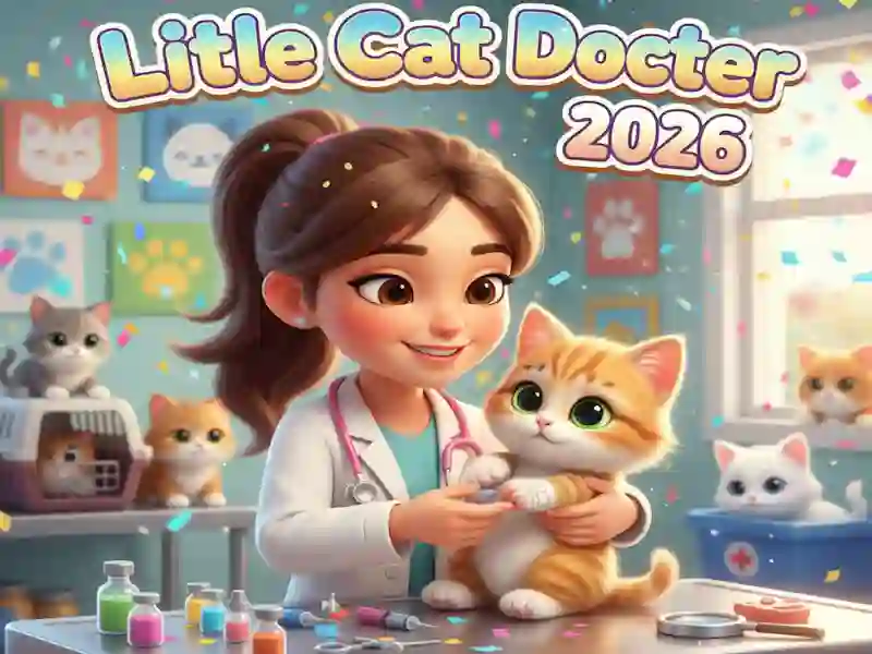 Jeu Petit Docteur Chat 2026 en ligne
