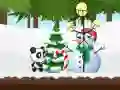 Jeu Course de Panda de Noël en ligne Jeu Course de Panda de Noël en ligne