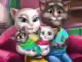 Jeu Journée en famille des jumelles Angela en ligne
