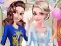 Jeu Le Bal d'Arendelle d'Anna et Elsa en ligne