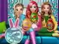 Jeu Plaisir de Pâques des princesses en ligne Jeu Plaisir de Pâques des princesses en ligne