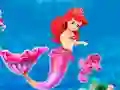 Jeu Habille la Petite Princesse Sirène en ligne