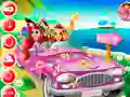 Jeu Le Voyage des Princesses à la Plage en ligne Jeu Le Voyage des Princesses à la Plage en ligne