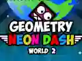Jeu Géométrie : Monde Neon Dash 2 en ligne