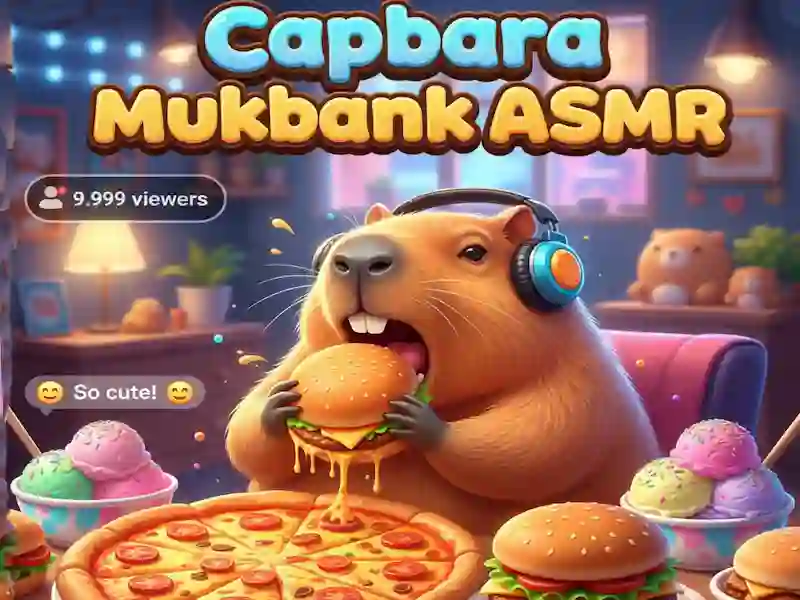Jeu Capybara MukbangASMR en ligne
