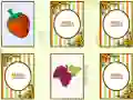 Jeu Mémoire des Fruits en ligne Jeu Mémoire des Fruits en ligne