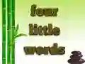 Jeu Quatre petits mots en ligne Jeu Quatre petits mots en ligne
