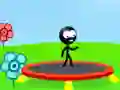 Jeu Stickman Trampoline en ligne Jeu Stickman Trampoline en ligne