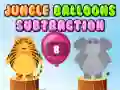Jeu Ballons de Jungle: Soustraction en ligne Jeu Ballons de Jungle: Soustraction en ligne