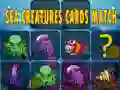 Jeu Correspondance de cartes de créatures marines en ligne