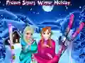 Jeu Sœurs Gelées Vacances d'Hiver en ligne