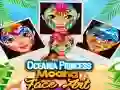 Jeu Art facial de la princesse Moana d'Océanie en ligne Jeu Art facial de la princesse Moana d'Océanie en ligne
