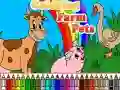 Jeu Coloriage des Animaux de Ferme en ligne