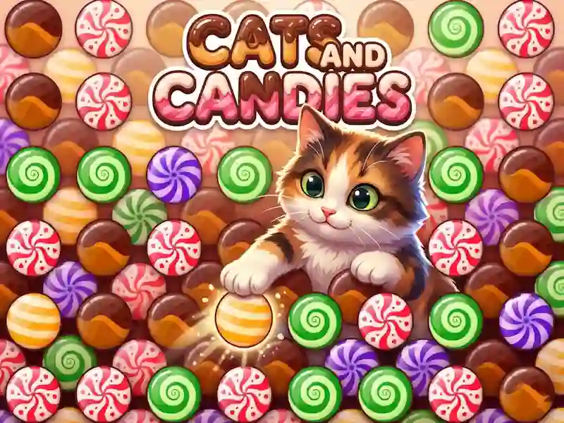 Jeu Chats et bonbons en ligne