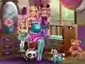 Jeu Barbie avec des jumeaux en ligne