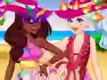 Jeu L'aventure des réseaux sociaux de Crystal et Noelle en ligne Jeu L'aventure des réseaux sociaux de Crystal et Noelle en ligne