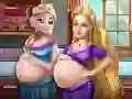 Jeu Princesses Heureuses Amies Enceintes en ligne