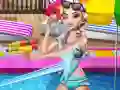 Jeu Fête au bord de la piscine entre sœurs en ligne Jeu Fête au bord de la piscine entre sœurs en ligne