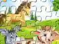 Jeu Puzzle d'Animaux de Ferme en ligne Jeu Puzzle d'Animaux de Ferme en ligne