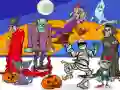 Jeu Trouvez 5 différences Halloween en ligne Jeu Trouvez 5 différences Halloween en ligne