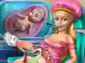 Jeu Les princesses Goldie: Contrôle de grossesse en ligne Jeu Les princesses Goldie: Contrôle de grossesse en ligne