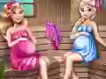 Jeu Mamans Mignonnes Enceintes Sauna en ligne Jeu Mamans Mignonnes Enceintes Sauna en ligne