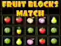 Jeu Match des Blocs de Fruits en ligne Jeu Match des Blocs de Fruits en ligne