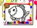 Jeu Livre de Coloriage de Poissons en ligne