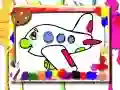 Jeu Livre de Coloriage Avion en ligne Jeu Livre de Coloriage Avion en ligne