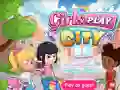 Jeu Les Filles Jouent en Ville en ligne