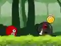 Jeu Aventure du Héros de la Balle : Balle Rouge Sautillante en ligne