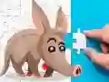 Jeu Défi de Puzzle Aardvark en ligne Jeu Défi de Puzzle Aardvark en ligne