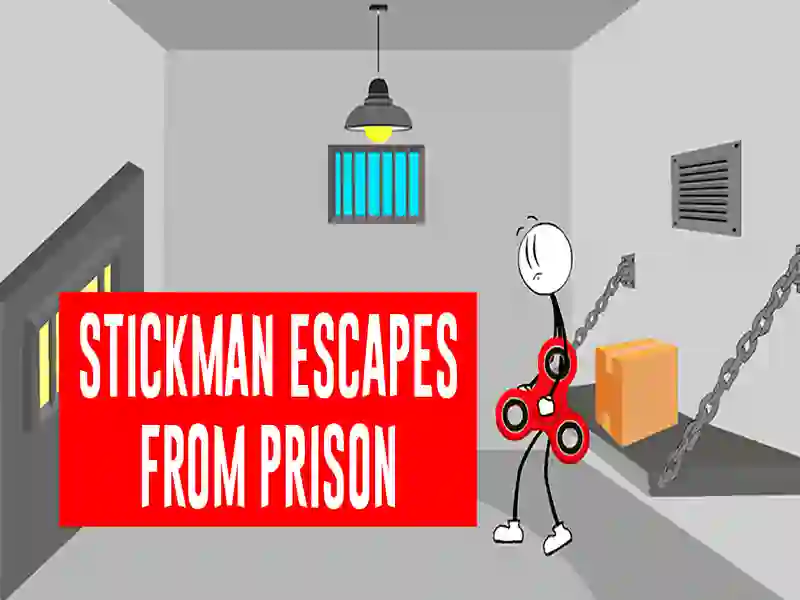 Jeu Stickman s'échappe de la prison en ligne